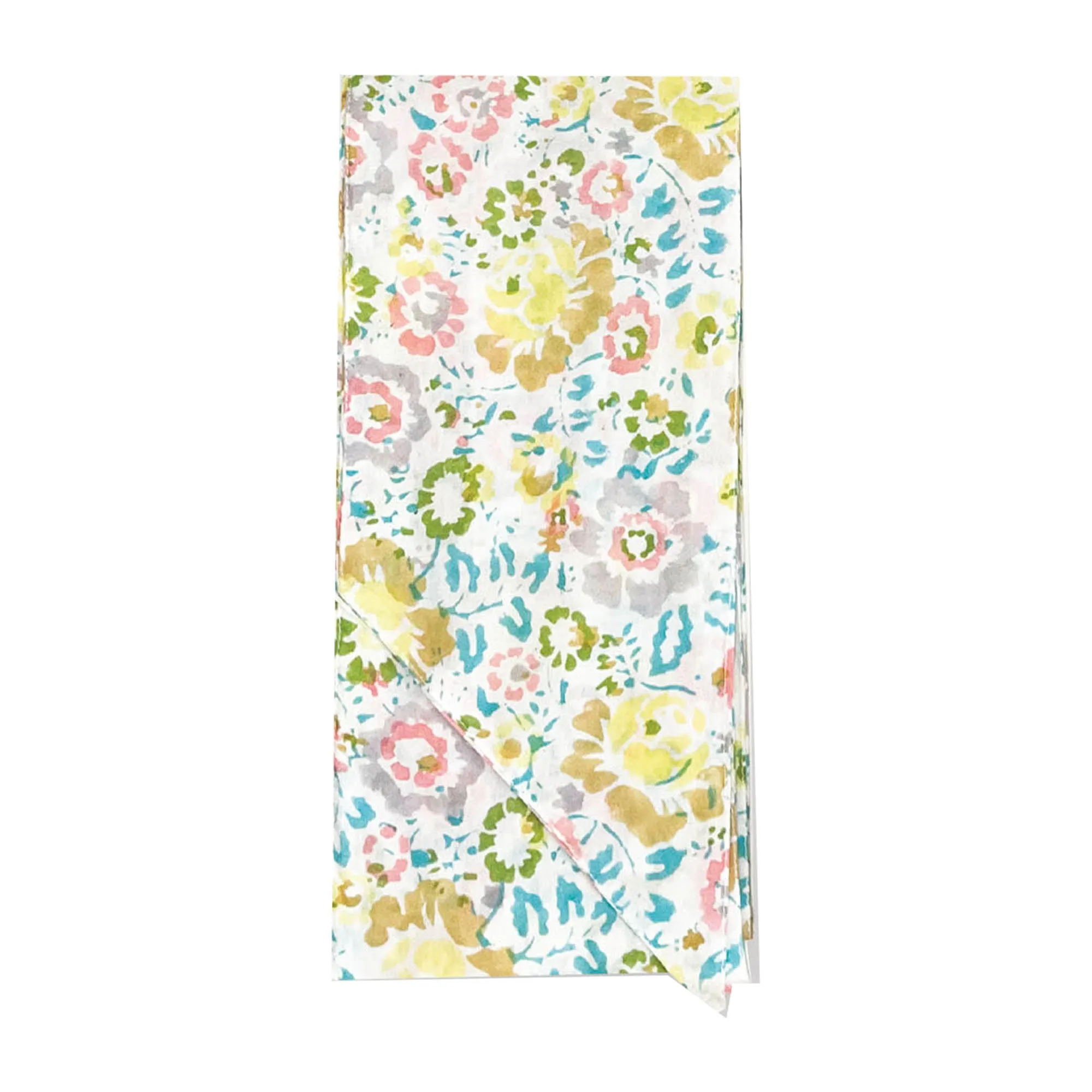 Sherbet Floral Hat Scarf