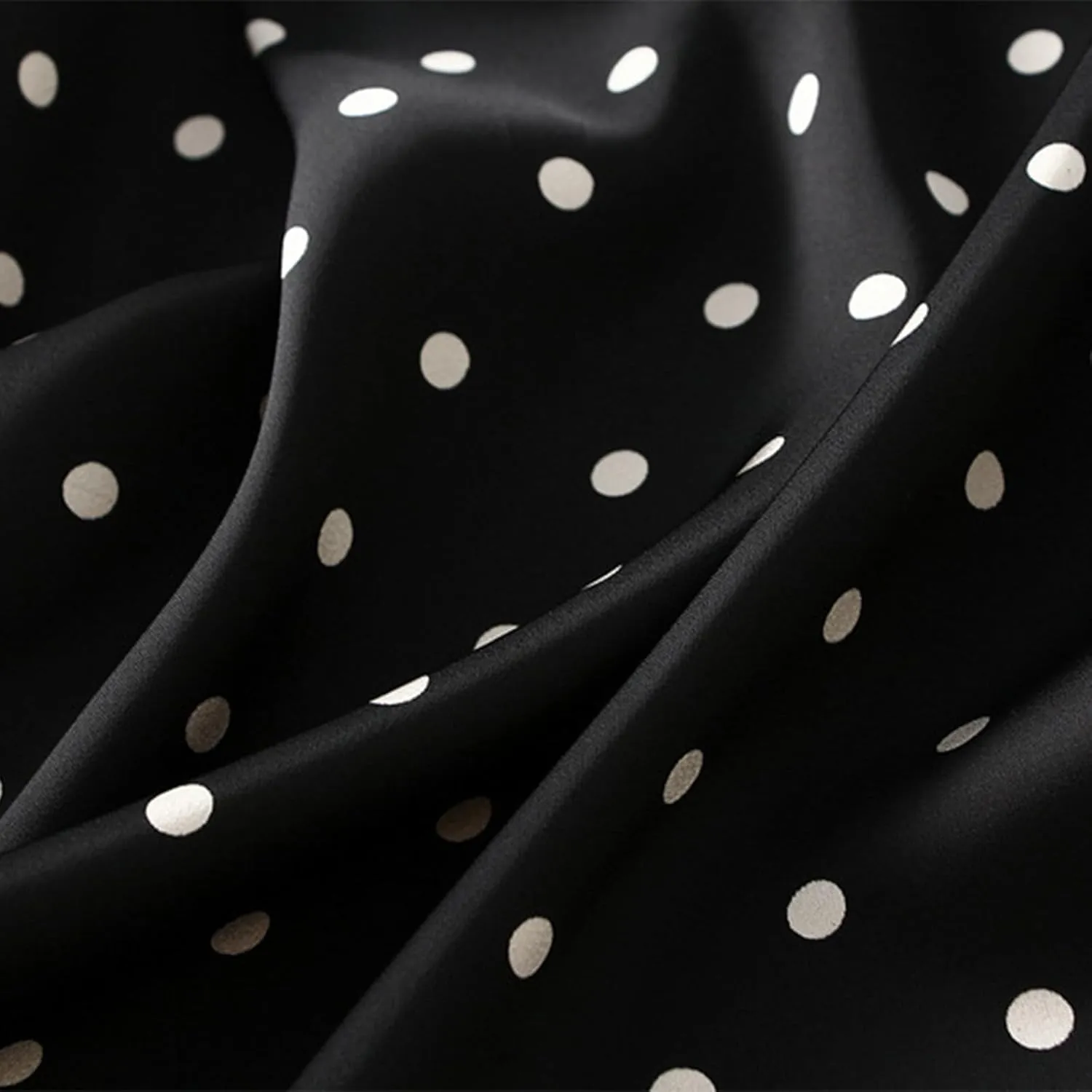 Skirts for Women 2024 Summer High Waist Midi Skirts Polka Dot Pleated Skirt Casual Boho A-Line Swing Flowy Long Skirt