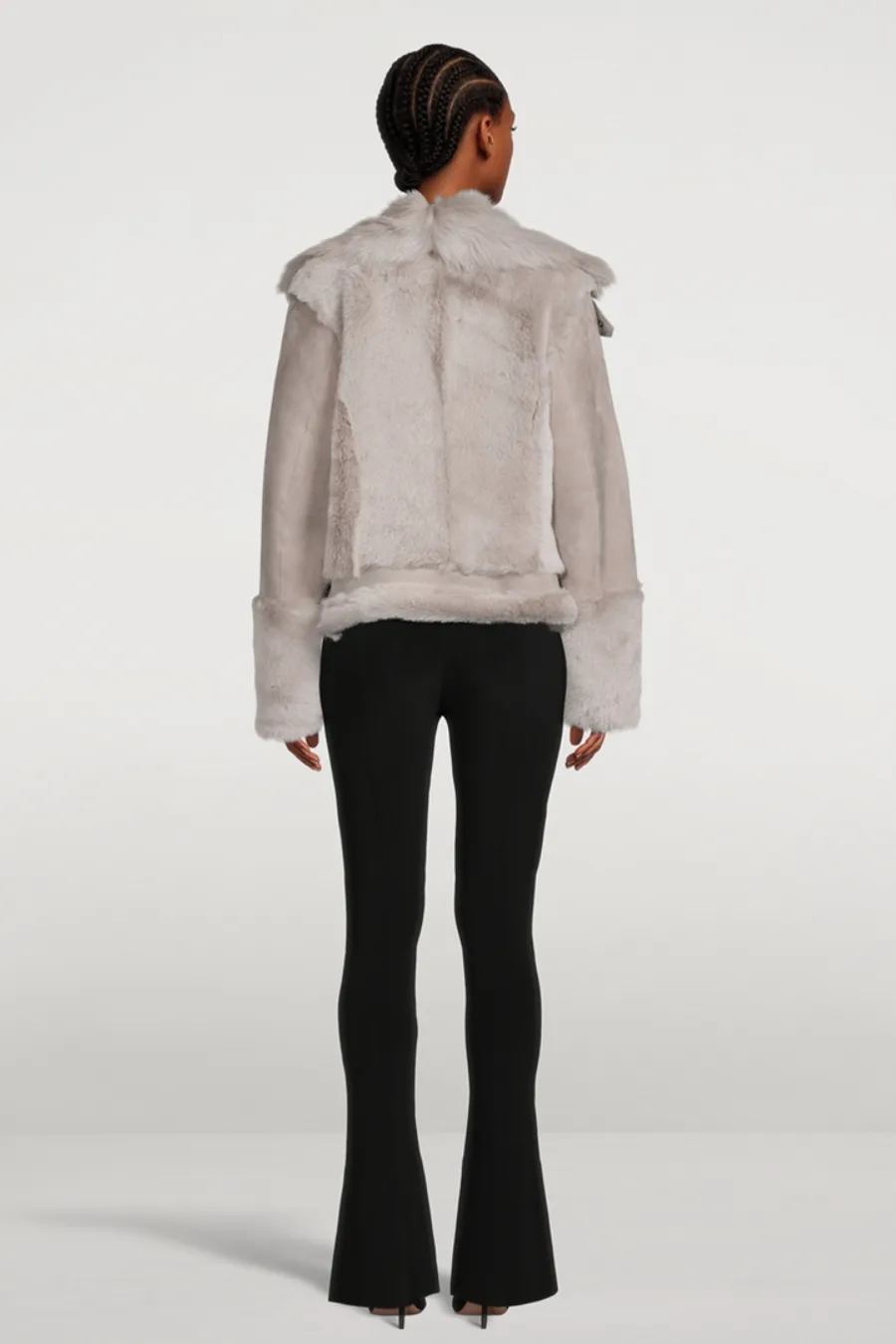 Soul Shearling Jacket Smoked Quartz