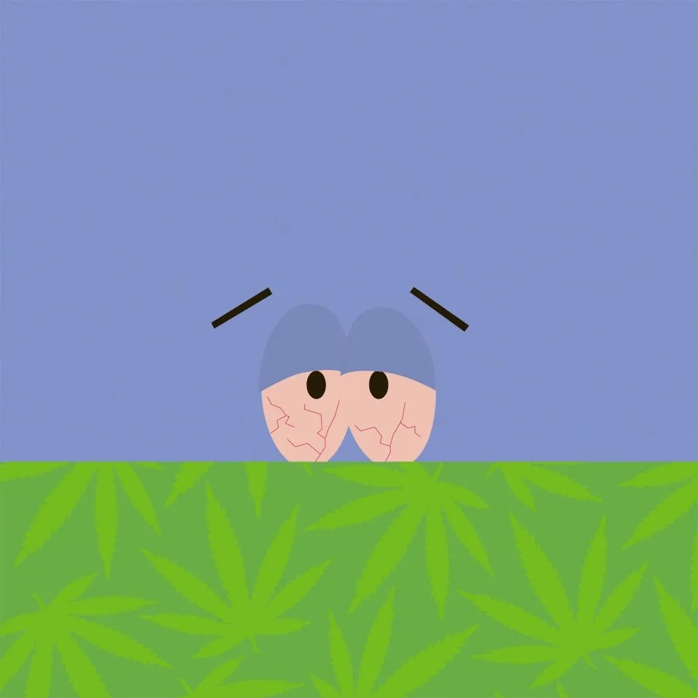 South Park Towelie 420 Camo Reversible Bucket Hat