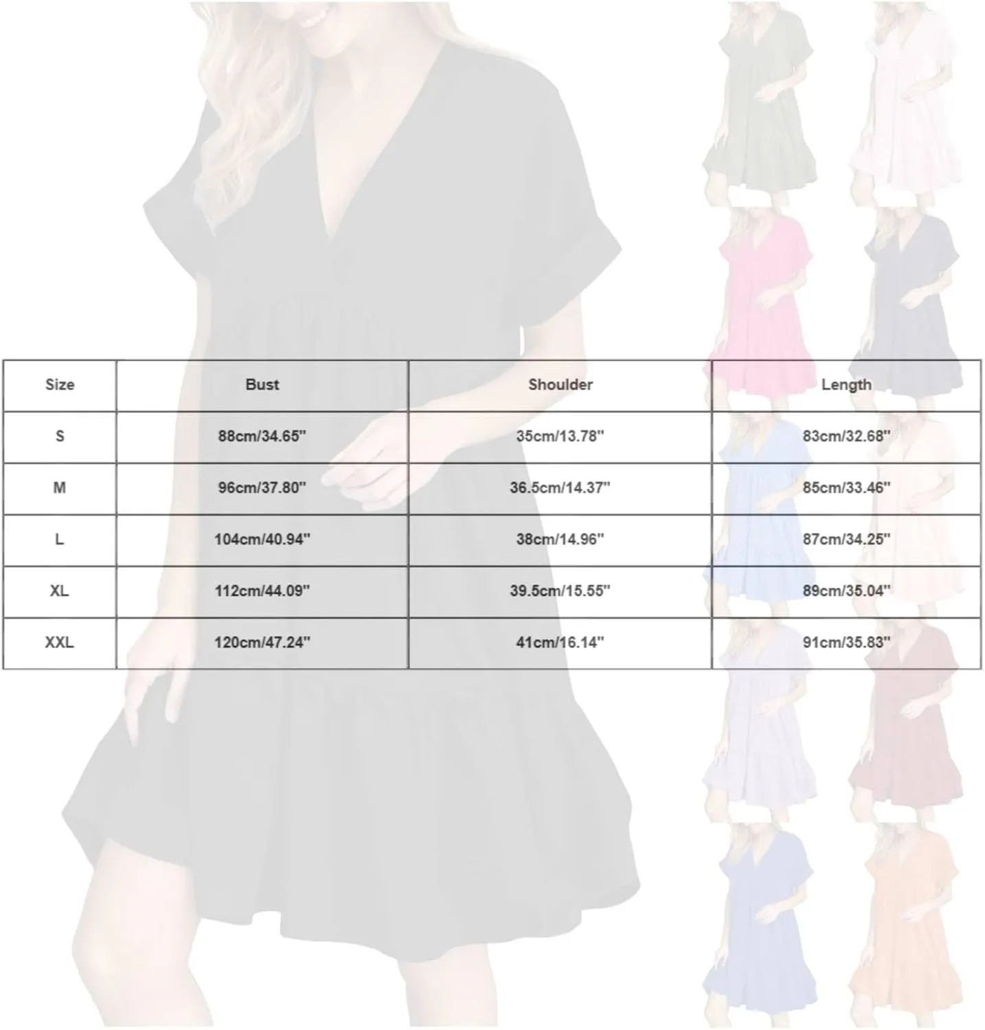 Summer Dresses for Women 2025 Casual Short Sleeve V Neck Mini Dress Cute Flowy Pleated Ruffle Beach Vacation Sundress