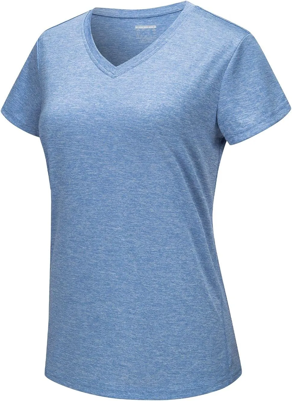 TACVASEN Women's Short Sleeve Running Shirts Lightweight Quick Dry T-Shirts Outdoor Hiking Tops