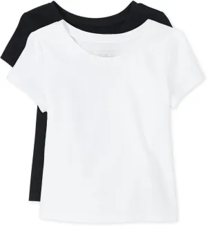 The Children's Place Baby Girls Basic Layering Short Sleeve Tee
