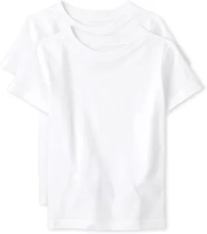 The Children's Place Boys' Short Sleeve Undershirt