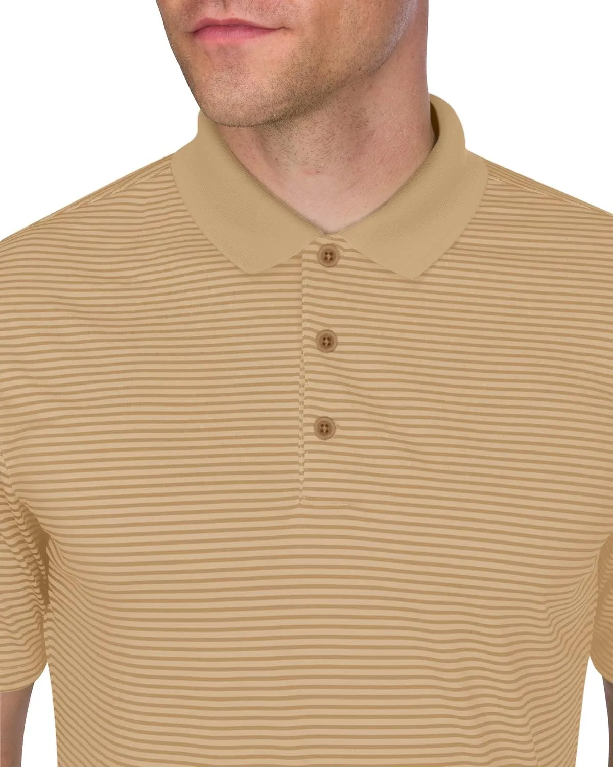 Three Sixty Six Quick Dry Golf Shirts for Men - Moisture Wicking Short-Sleeve Casual Polo Shirt