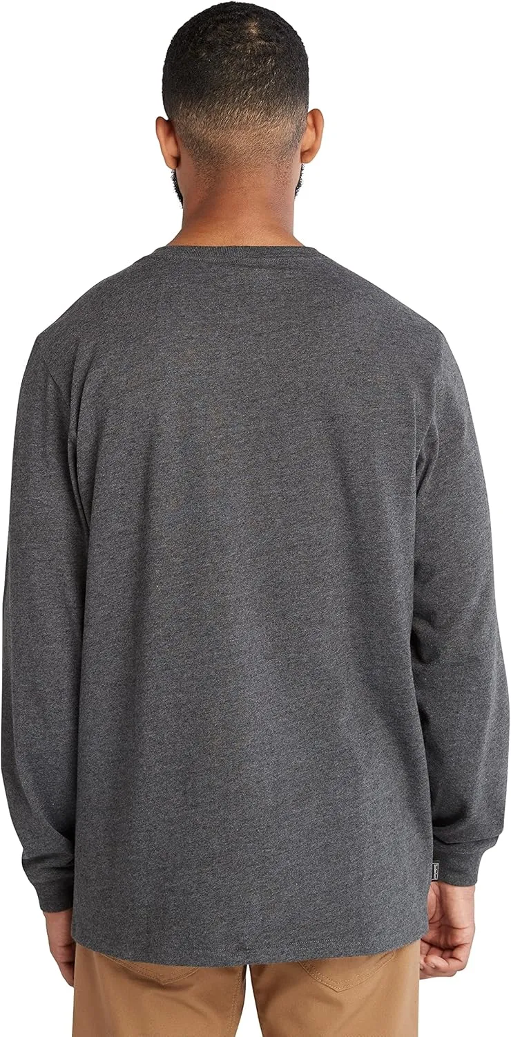 Timberland PRO mens Core Logo Long-sleeve Tshirt