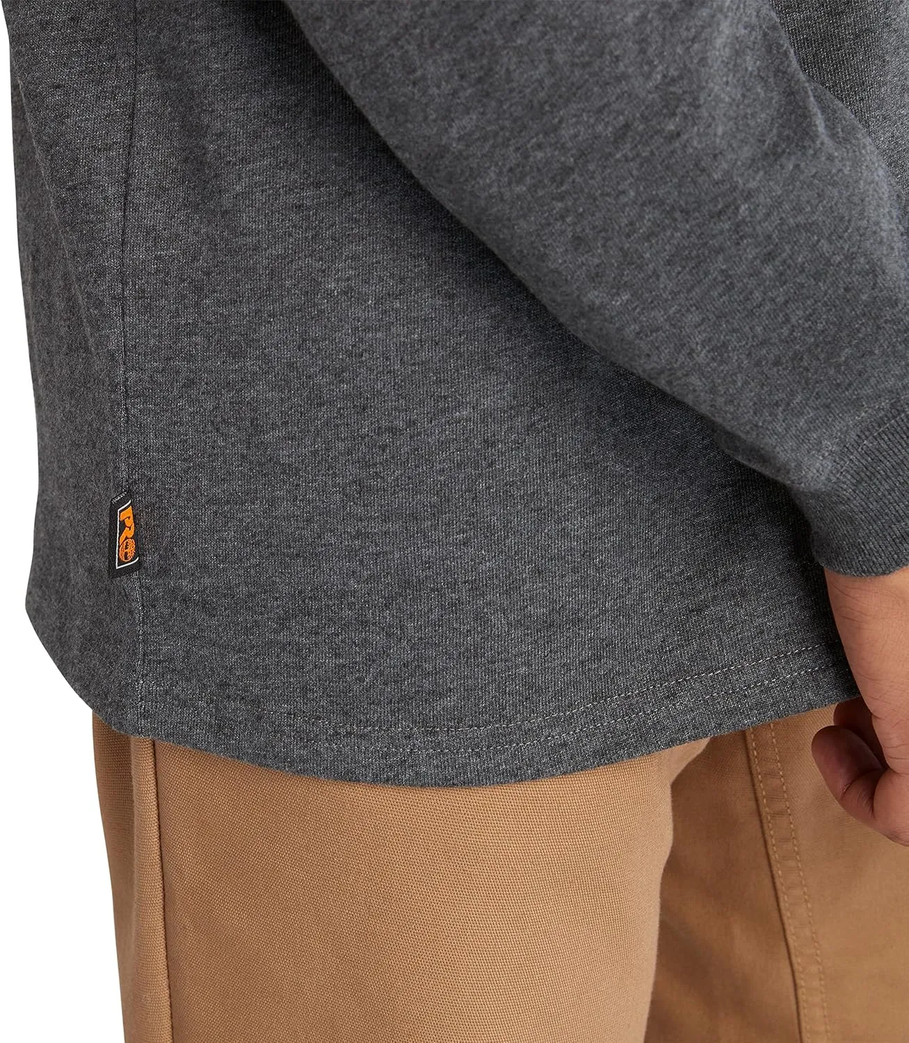 Timberland PRO mens Core Logo Long-sleeve Tshirt