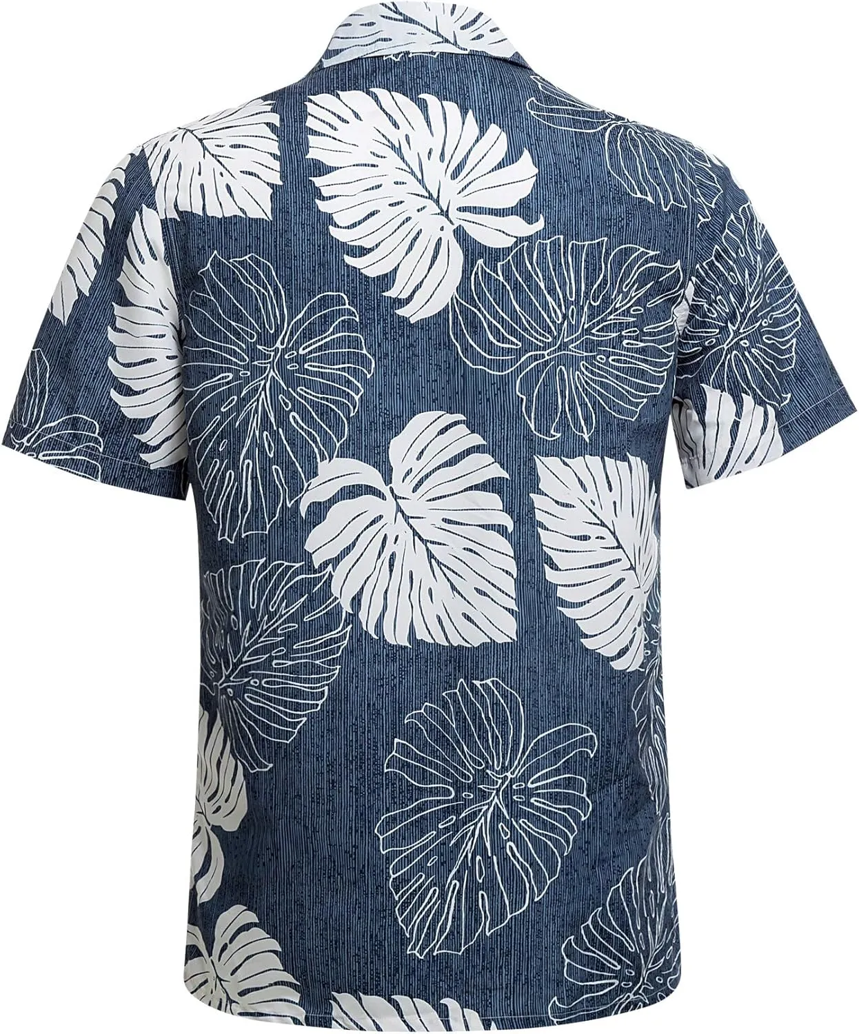 Tropical Storm Hawaiian Shirts for Men Short Sleeve Regular Fit Mens Floral Shirts