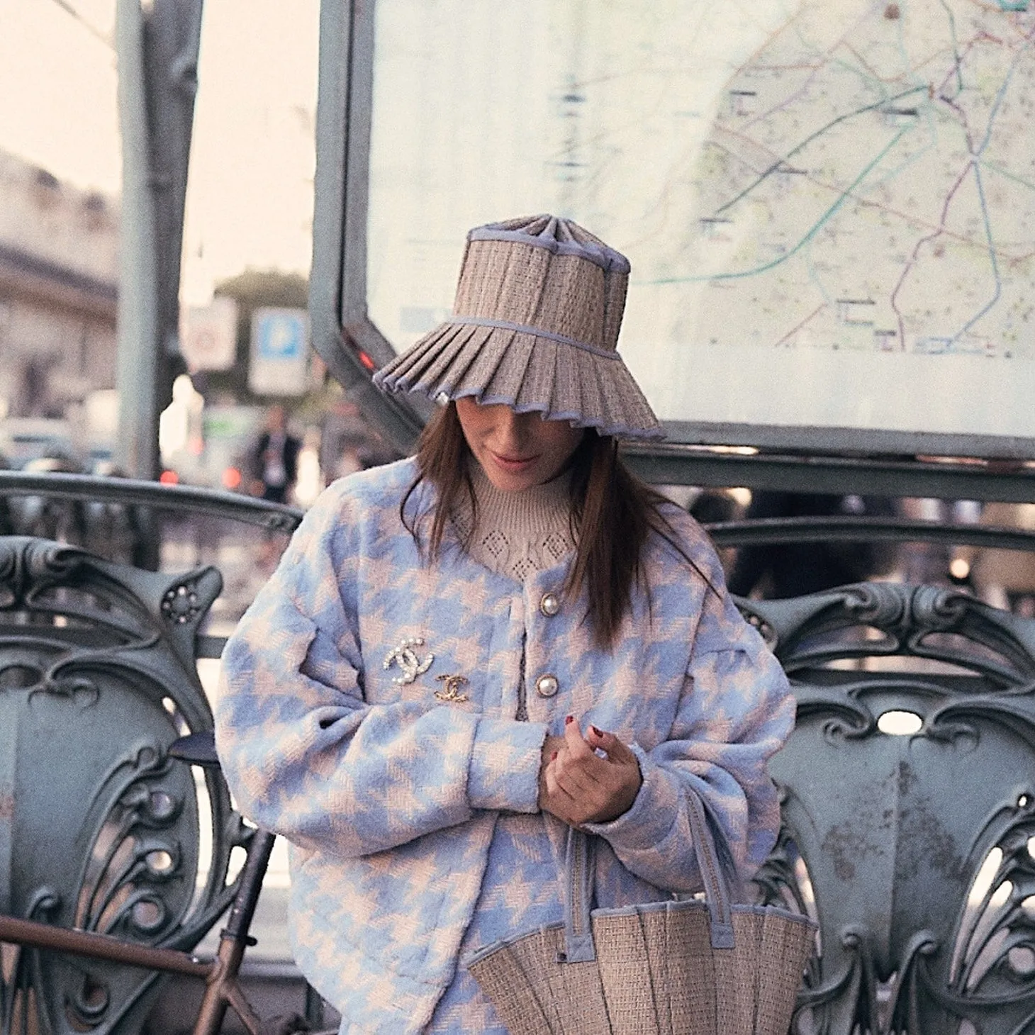 TROPICS - ISLAND CAPRI SUN HAT - MIDI