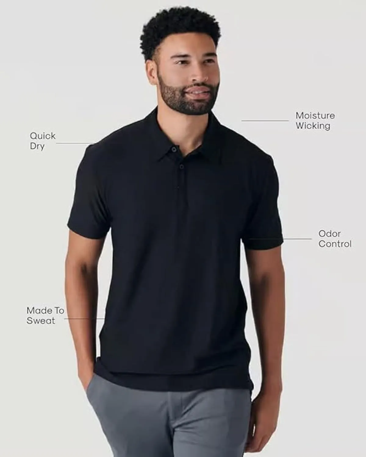 True Classic Short Sleeve Polo Shirts for Men - Cotton Men's Polo Shirts, Golf Shirt & Custom Polo - Collared Short Sleeve