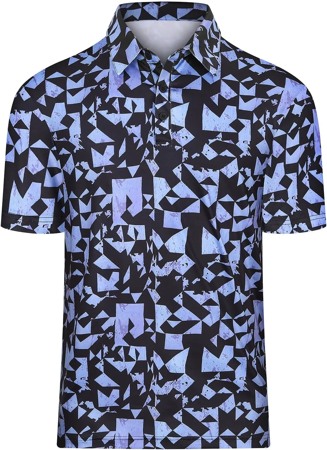 Viracy Men's Golf Shirts Short Sleeve Dry Fit Moisture Wicking Performance Mens Golf Polo Shirts S-3XL