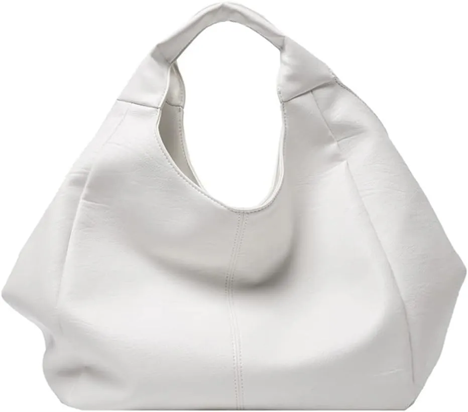 Women Hobo Handbags Tote Bags Soft Leather Shoulder Bag Satchel Large Purse with Adjustable Shoulder Strap
