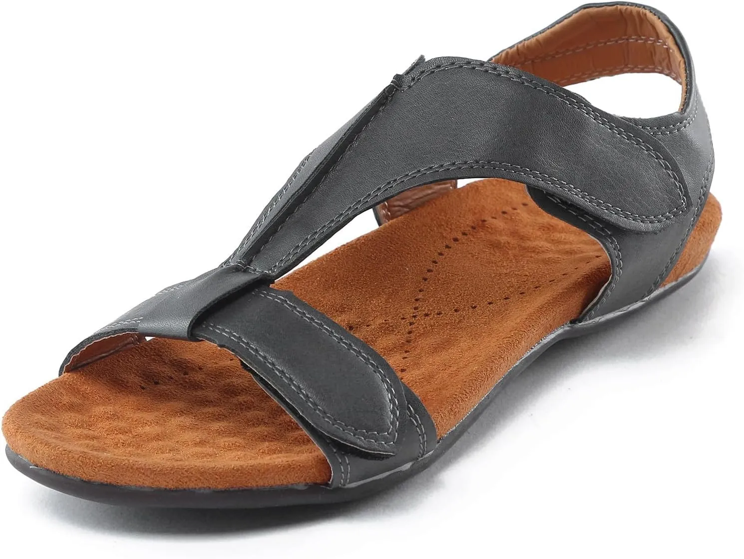 Women's Orthopedic Arch Support Sandals Summer Comfortable Walking Flat Beach Sandals Casual Dressy Mens Beach Flip Flops Size 9