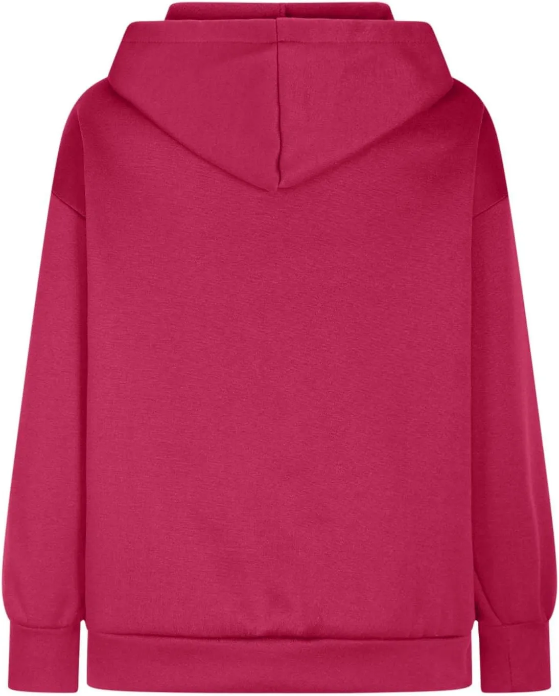 Women's Oversized Hoodies Casual Long Sleeve Fleece Sweatshirts Thermal Warm Pullover Teen Girls Preppy Top Clothes