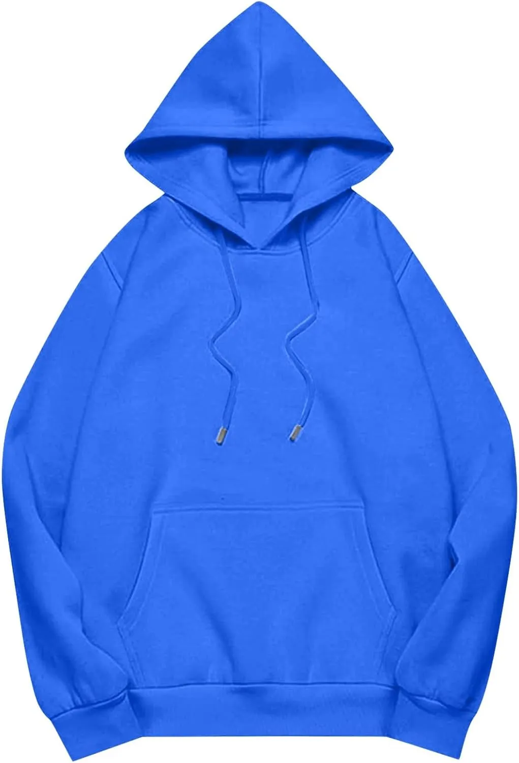 Womens Oversized Hoodies Fleece Sweatshirts Long Sleeve Fleece Sweater Pocket Pullover Fall Outfit Winter Fashion Y2k Clothes