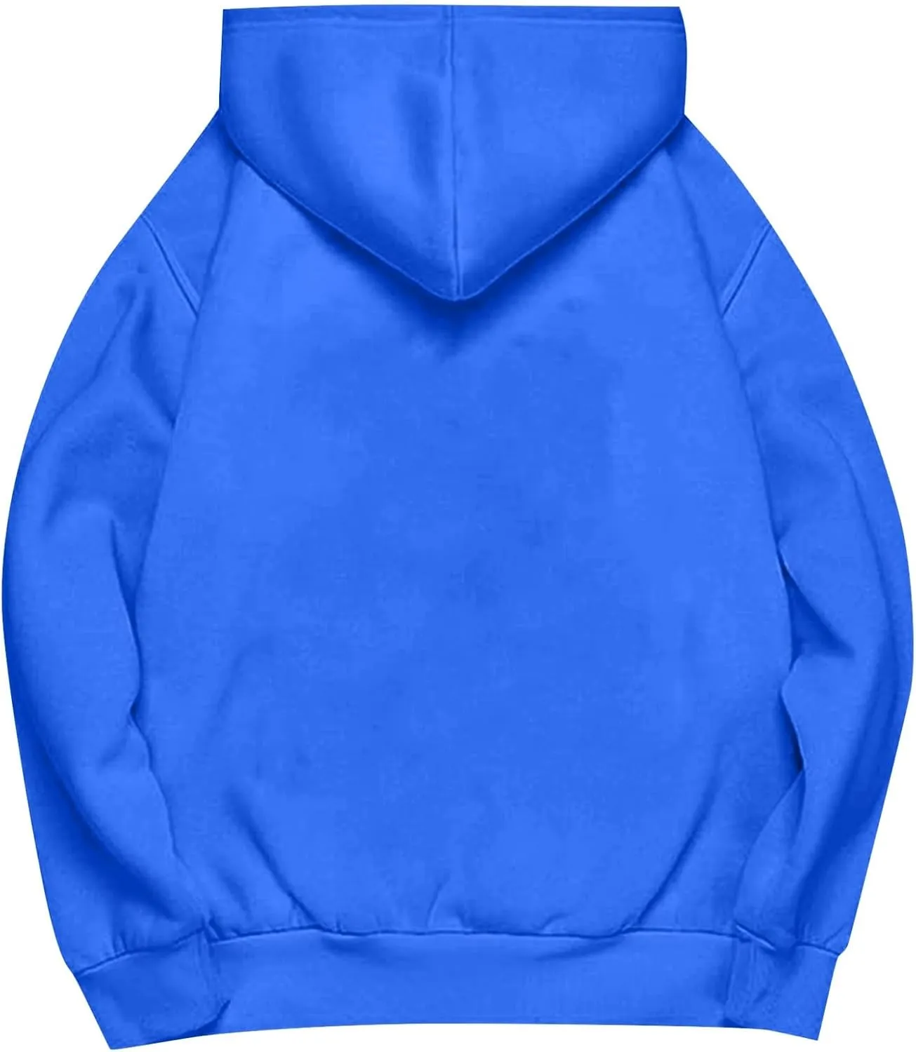 Womens Oversized Hoodies Fleece Sweatshirts Long Sleeve Fleece Sweater Pocket Pullover Fall Outfit Winter Fashion Y2k Clothes