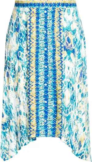 Women's Plus Size Skirt-Jess Hanky Hem