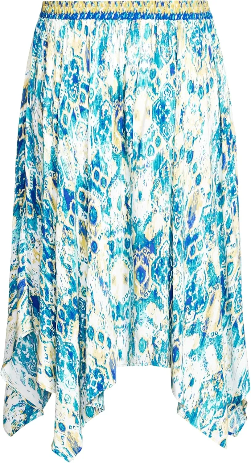 Women's Plus Size Skirt-Jess Hanky Hem