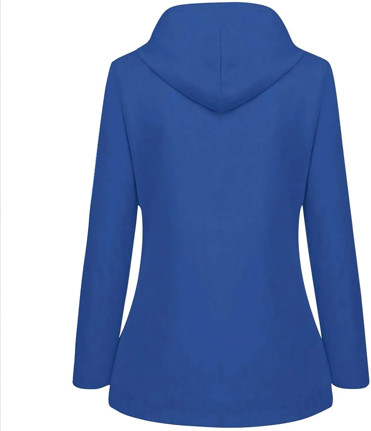 Womens Rain Jacket Lightweight Waterproof Rain Coats,Plus Size Packable Long Outdoor Windbreaker Hooded Drawstring Outwear