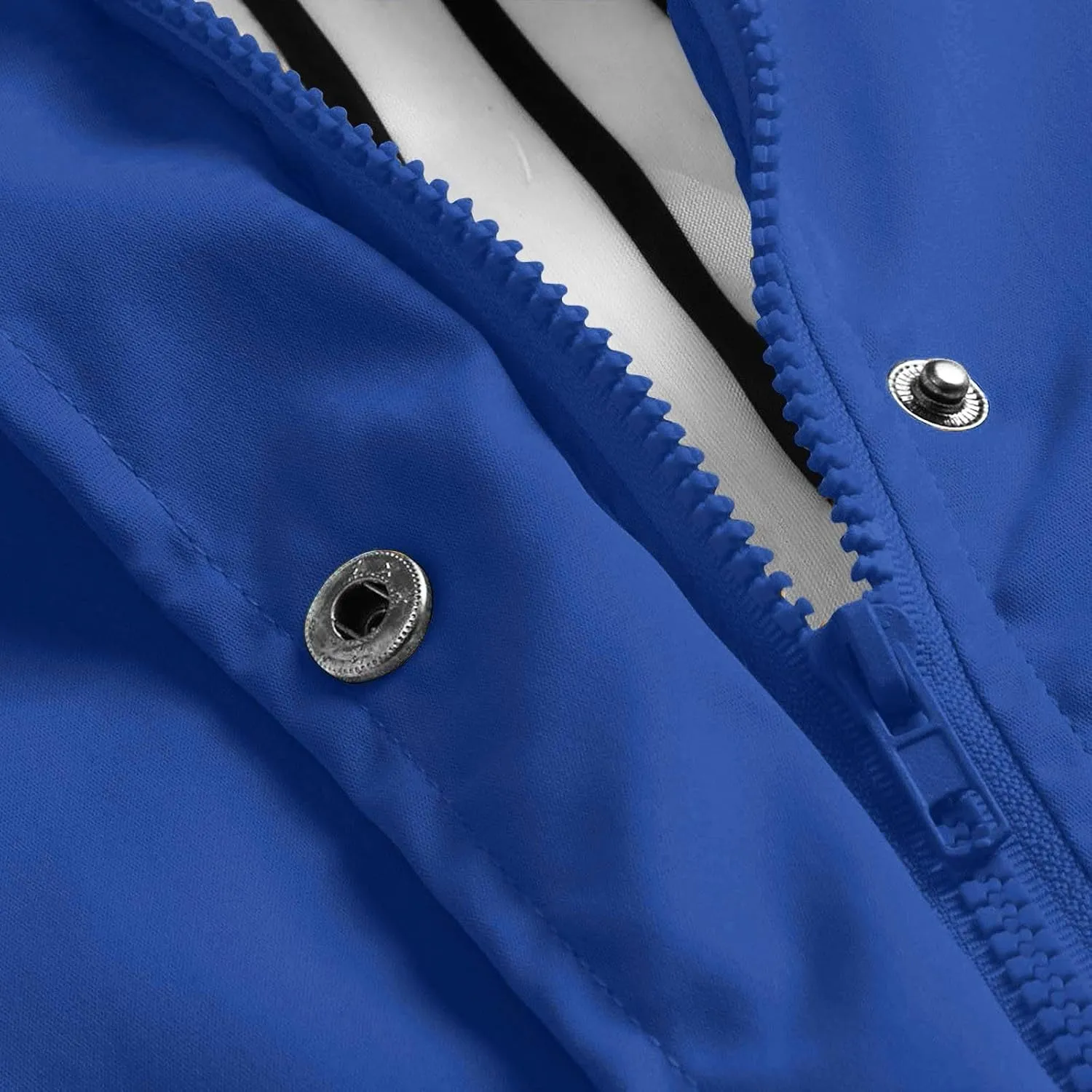 Womens Rain Jacket Lightweight Waterproof Rain Coats,Plus Size Packable Long Outdoor Windbreaker Hooded Drawstring Outwear