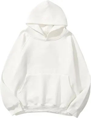 Womens Solid Basic Hoodies Fleece Hooded Sweatshirts Long Sleeve Shirts Pullover Fall Fashion Y2K Outfits Clothes Pocket