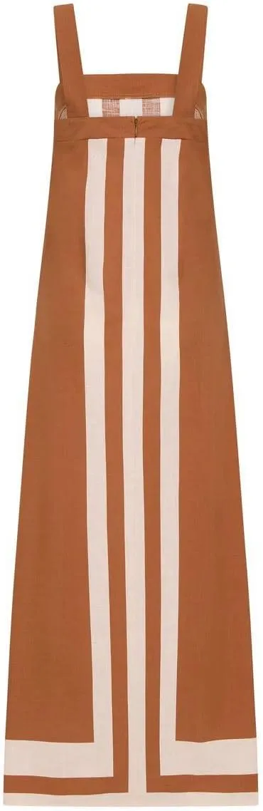Women's Striped Maxi Dress Summer Bohemian Floral Sundress Color Block Dresses Casual Beach Casual Dress Coverups