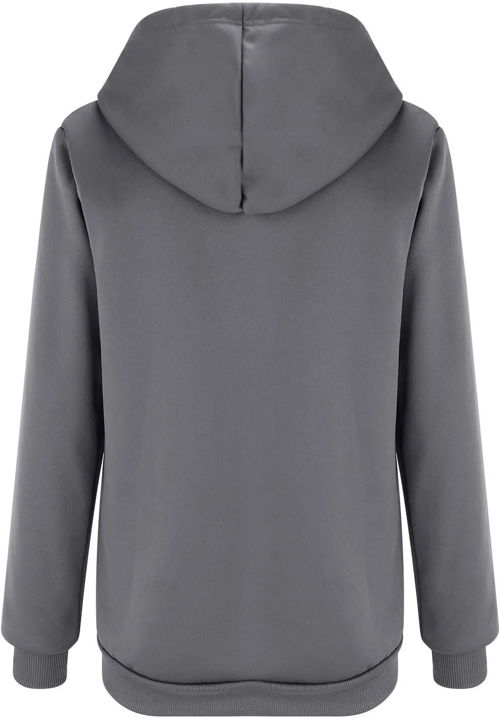 Womens Thick Wool Zip Up Hoodies Long Sleeve Sweatshirts Winter Fall Outfits Oversized Sweaters Casual
