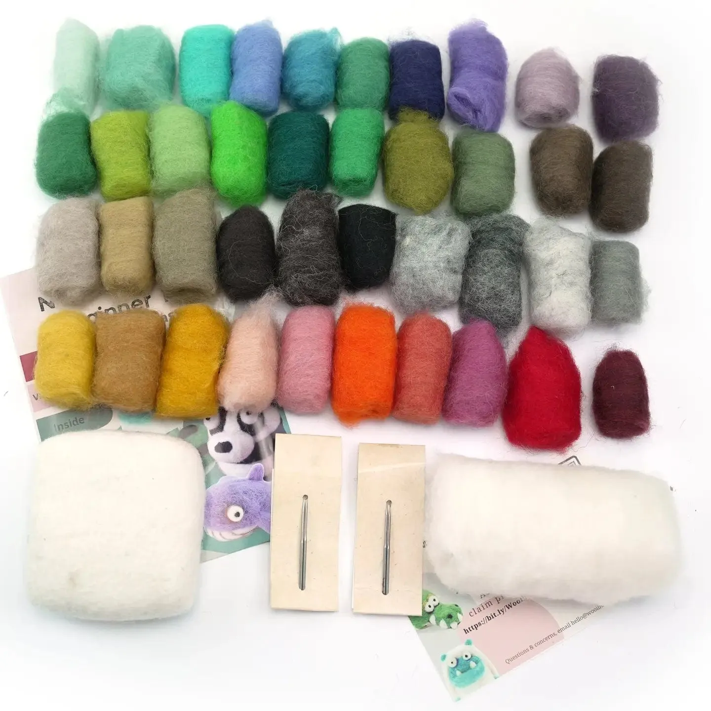 Woolbuddy Needle Felting Beginner Kit