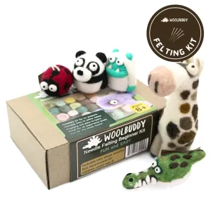 Woolbuddy Needle Felting Beginner Kit