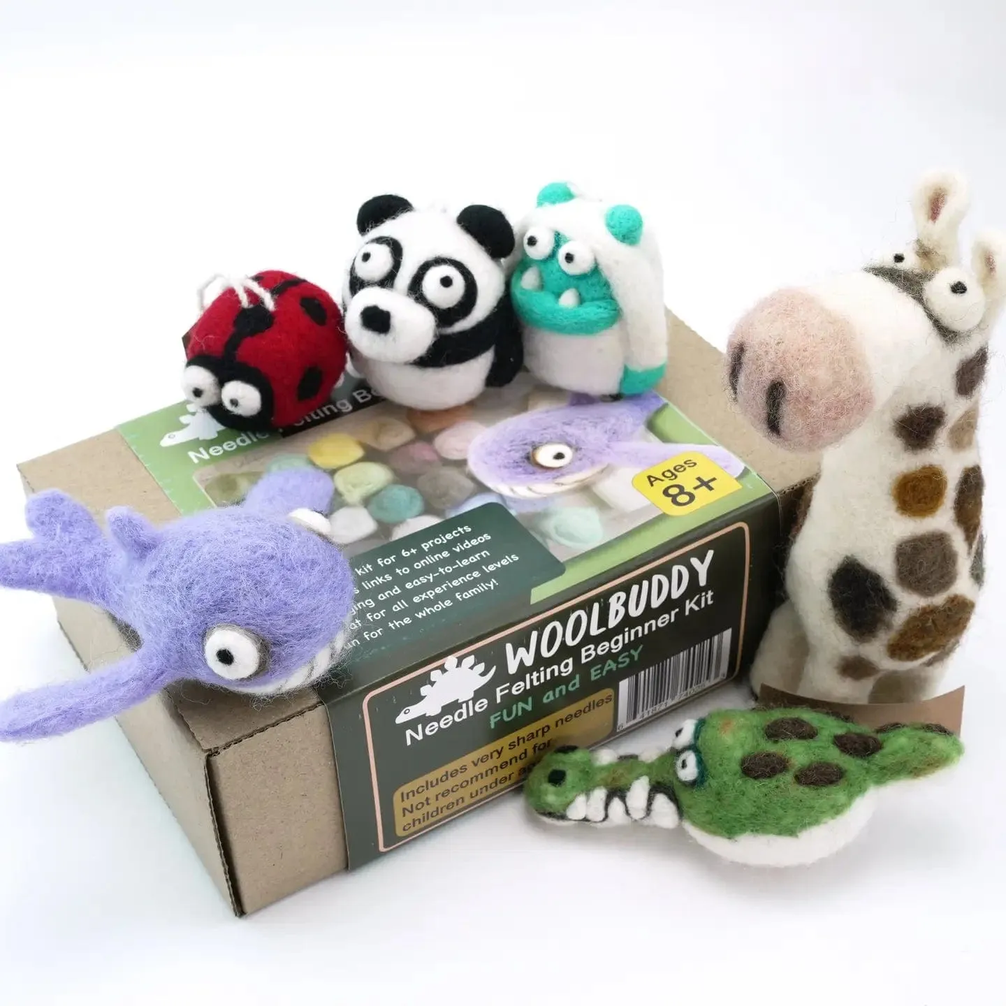 Woolbuddy Needle Felting Beginner Kit