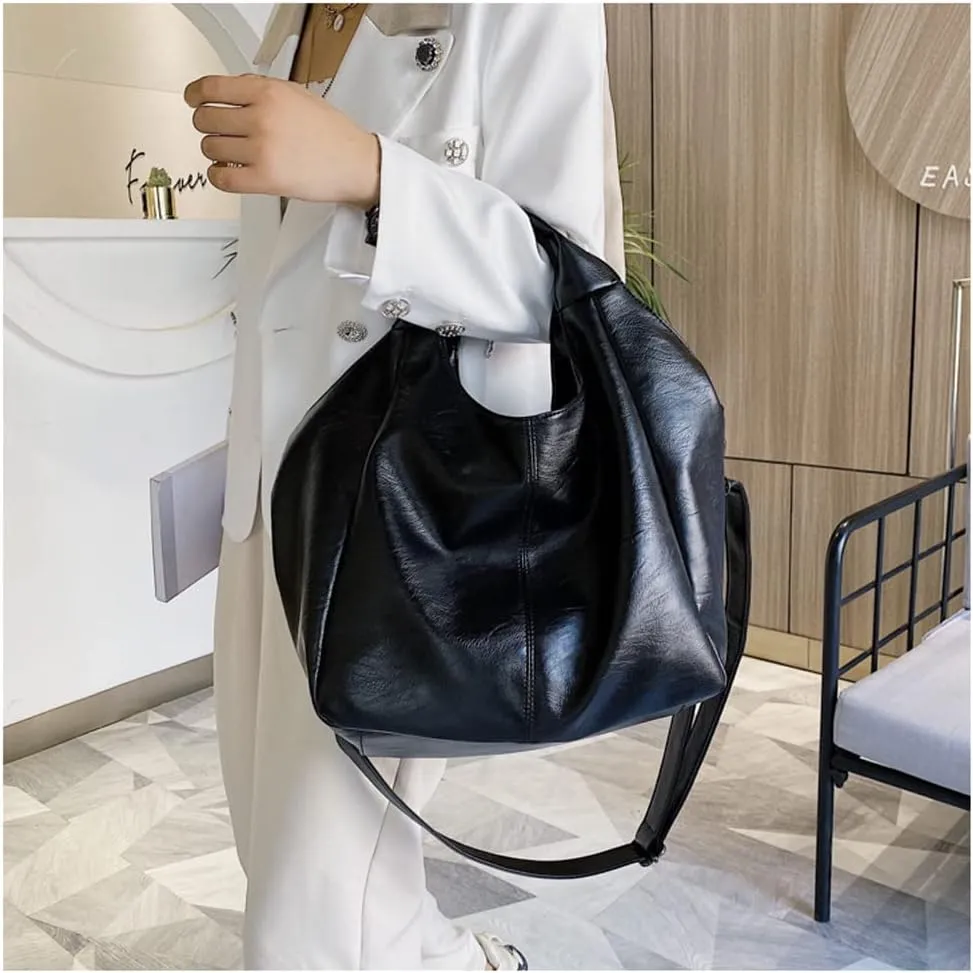 ZiMing Women Hobo Handbags Tote Bags Soft Vegan Leather Shoulder Bag Satchel Large Purse with Adjustable Shoulder Strap